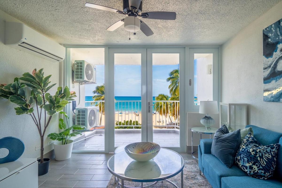 Sunset Paradise Cozy Beachfront Escape - Isla Verde San Juan Exterior foto